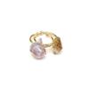 Women Open Ring Natural Stone Adjustable Irregular Ring For Fashion Women Jewelry Gifts
