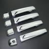 For Lexus GX 460 2010-2018 Car Styling Chrome Side Door Handle Cover Trim & Door Bowl Cover 2017 2016 2015 2014 2013 2012 2011