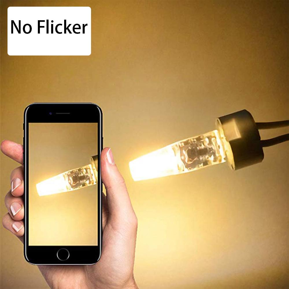 Mini G4 COB LED Silicone Crystal Light Bulbs 2W 3W 5W AC/DC 12V No Flickering Replace Halogen 30W 60W Chandelier Decor Lamps