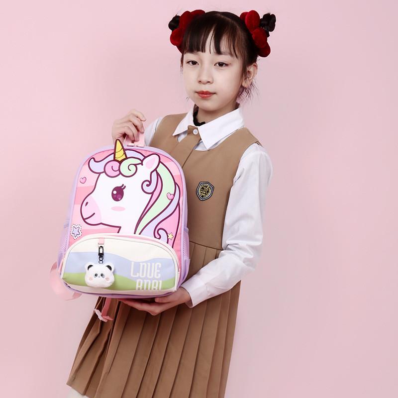 Adorable Trendy Lightweight Kid Backpack Stylish Unique Design Preschool Use