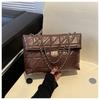 Large Capacity Diamond 2025 Simple New Fashion Chain Trendy Texture Single Shoulder Portable Crossbody Underarm Bag Women