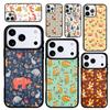 Чехол Case для iPhone 17 Air 16 Pro Max 15 Plus 11 13 Mini 14 12 Задняя крышка телефона Милая лиса в осеннем лесу