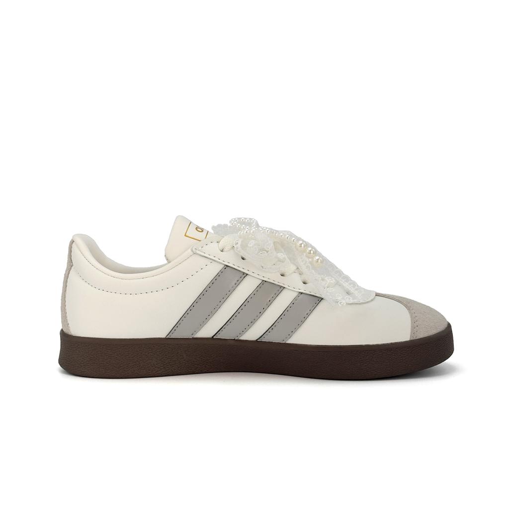 adidas VL COURT 2.0 Классические Крючки Филгрень Скользят Устойчивы к Истиранию Низкие Кеды для Скейтборда Унисекс JI0497(Команда471-)