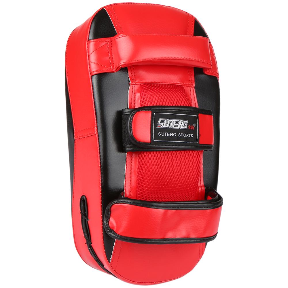 Boxing Glove Kick Boxing Muay Thai Punching Pad Curved Strike Shield Boxing Training Mitt Punching