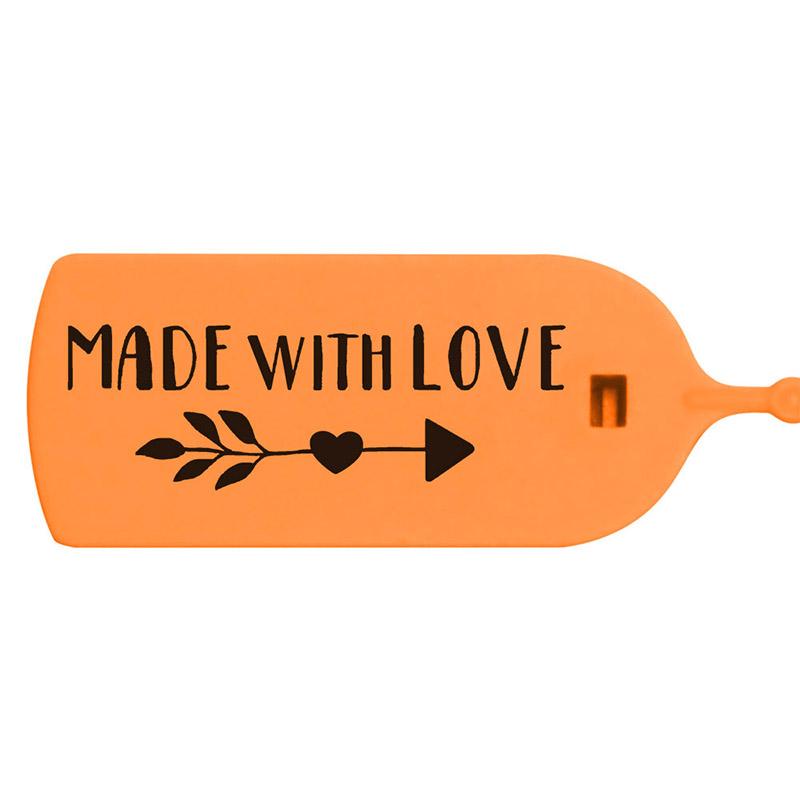 100 шт., пластиковые бирки ручной работы, этикетки для поделок, одежды, обуви, сумок, бизнес-подарок