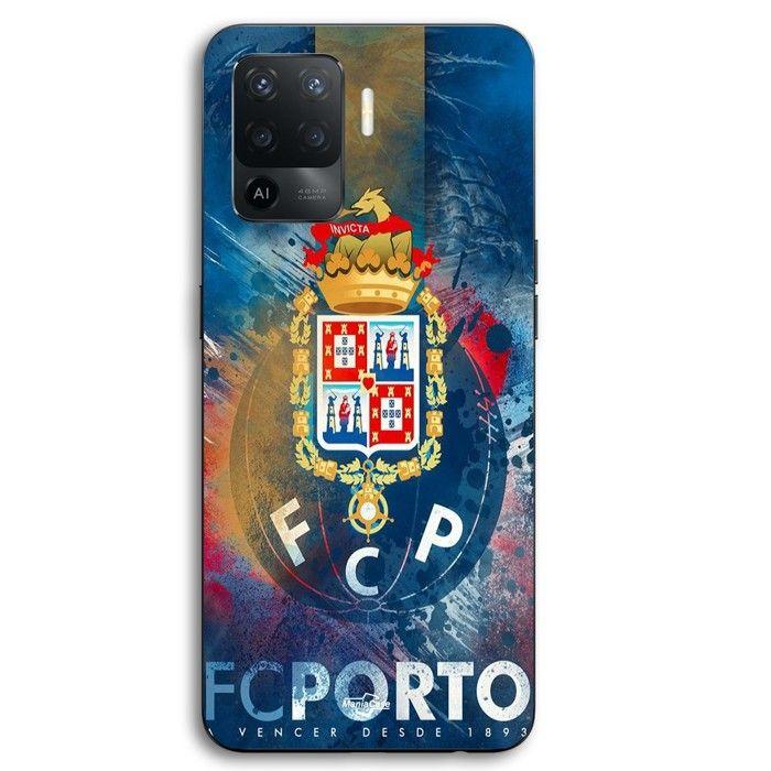 Coque Pour Oppo A94 FCP Porto fond bleu Maniacase