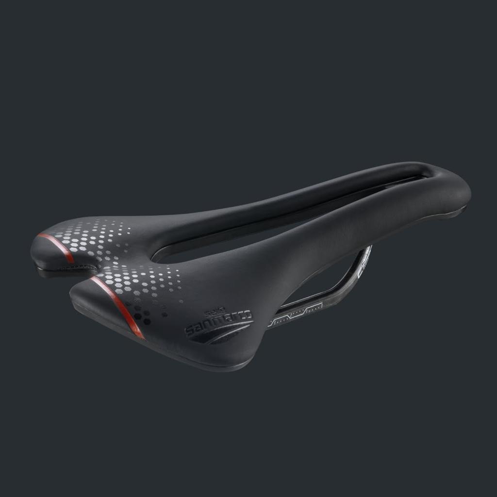 SELLE SAN MARCO Велосипедное седло ASPIDE Short CarbonFX WIDE L3 Ш 155 x Д 250 мм ASPIDE Short CarbonFX Wide 911WW401 Wide/Size –