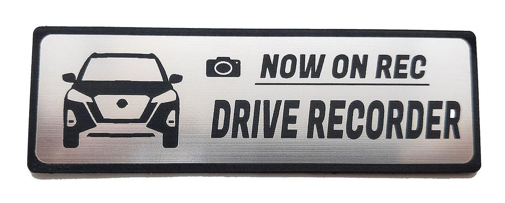 Honami Works KICKS Dash Cam Emblem Sticker for Vehicles Equipped with Dash Cams