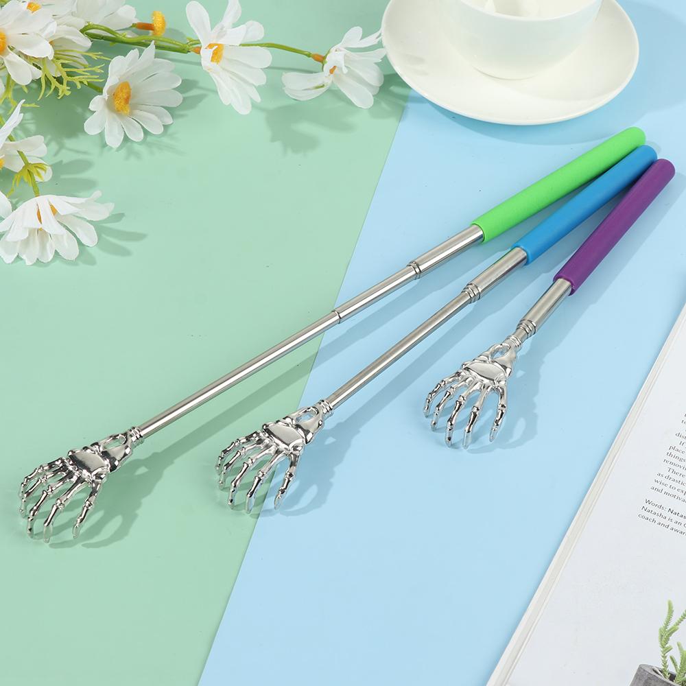 Extendable Relaxation Massager Kit Telescopic Scratching Back Scraper Back Massager Back Scratcher