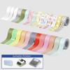 1Roll 16mm*4M Adhesive Label Maker Paper for MAKEID M1/L1/E1/Q1 Mini/Mini HD Laminated Office Labeling Tape