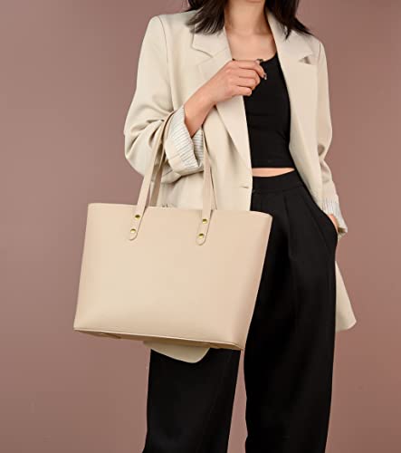 [FSD.WG] Women's Tote Bag Business Bag Stylish Popular 2-Way Handbag Commuting to School Large Capacity Leather Birthday Gift