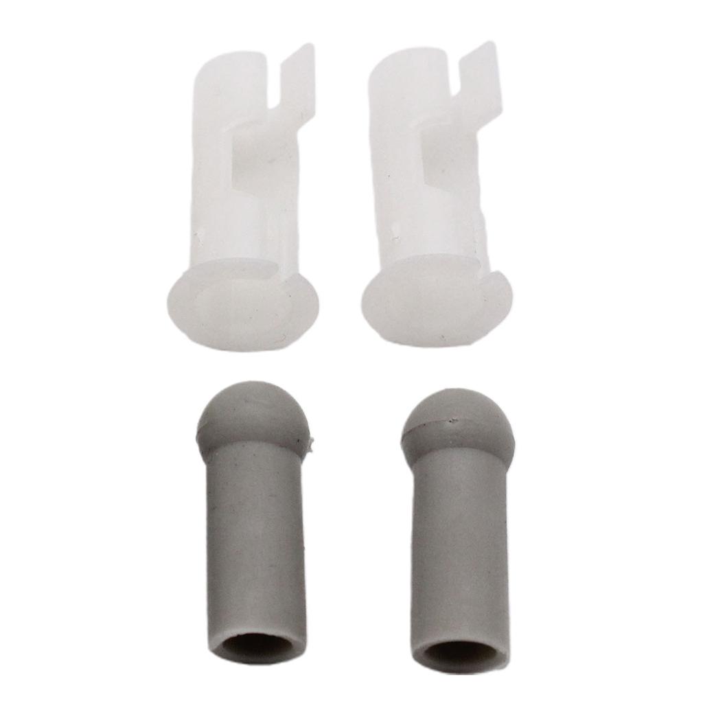 Sun Visor Support End Rubber Tips & Plastic Bushings Kit for 64-81 GM Models Car Repairing Part Replacement Accessories