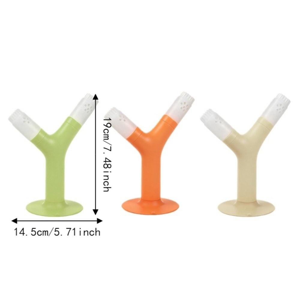 Self-Groomer Pet Massage Brush Removable Cat Cleaning Stick Durable Pet Hair Removal Comb Cat Toy