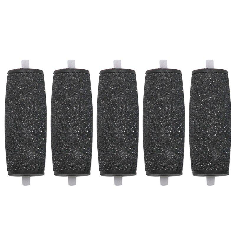 5 шт./лот, сменные роликовые головки для бархатной гладкой электрической пилочки для ног, машина для педикюра, инструмент для удаления омертвевшей кожи и мозолей, инструмент для ухода за ногами