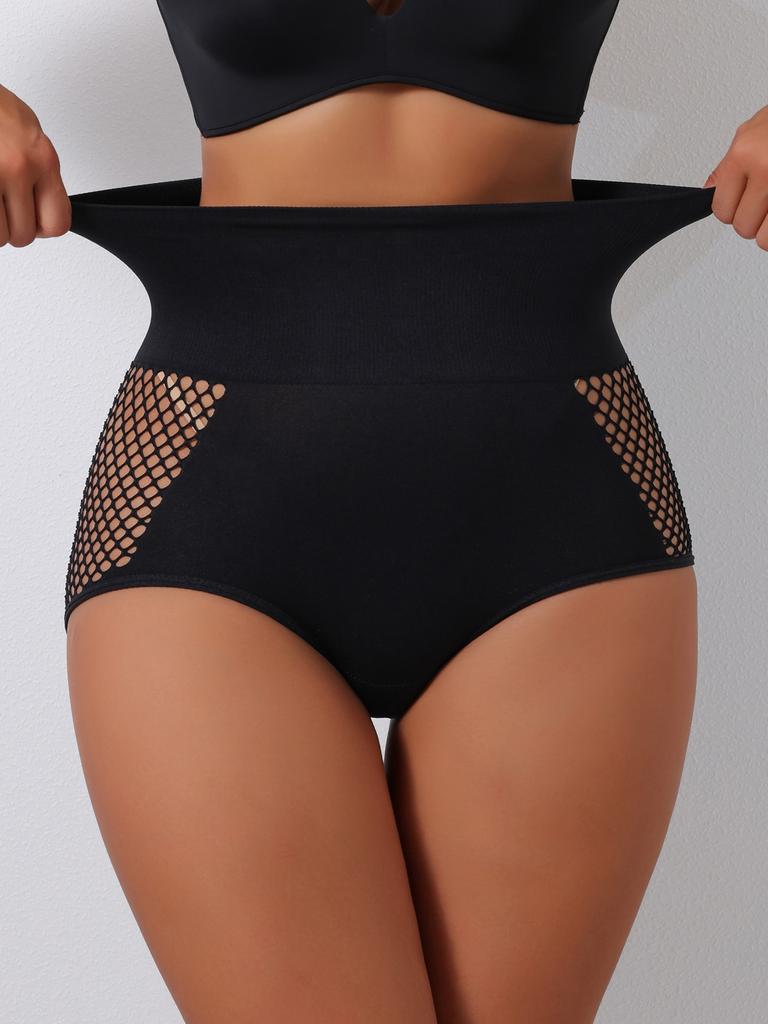 Flarixa Women Sexy Halow Out Hips Peach Buttocks Shaping Panties High Waist Tummy Control Shapewear Butt Lifting Underwear