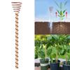 6/8/10Pcs Electroculture Plant Stakes Gardening Copper Coil Antennas for Growing Garden Plants Vegetables Using