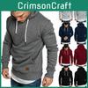 Hoodies Mens Hooded Sweatshirt Sweater Jumper Comfy Pullover Outwear Tops Coat