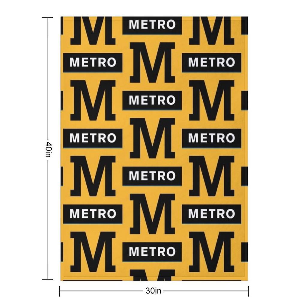 Tyne And Wear Metro Throw Blanket Summer Beddings warm winter Plaid Decorative Sofa Blankets