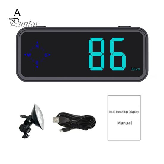 Мини светодиодный цифровой спидометр GPS автомобильный HUD Head Up Display MPH/KMH универсальный для всех транспортных средств GPS-модуль для тестирования ускорения и торможения