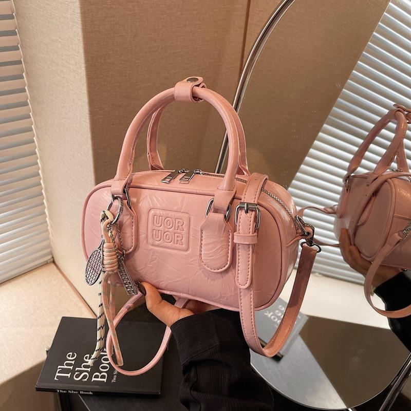 Small Bag Women's Spring and Summer Versatile New Fashion Shoulder Messenger Bag Simple Portable Pillow Bag