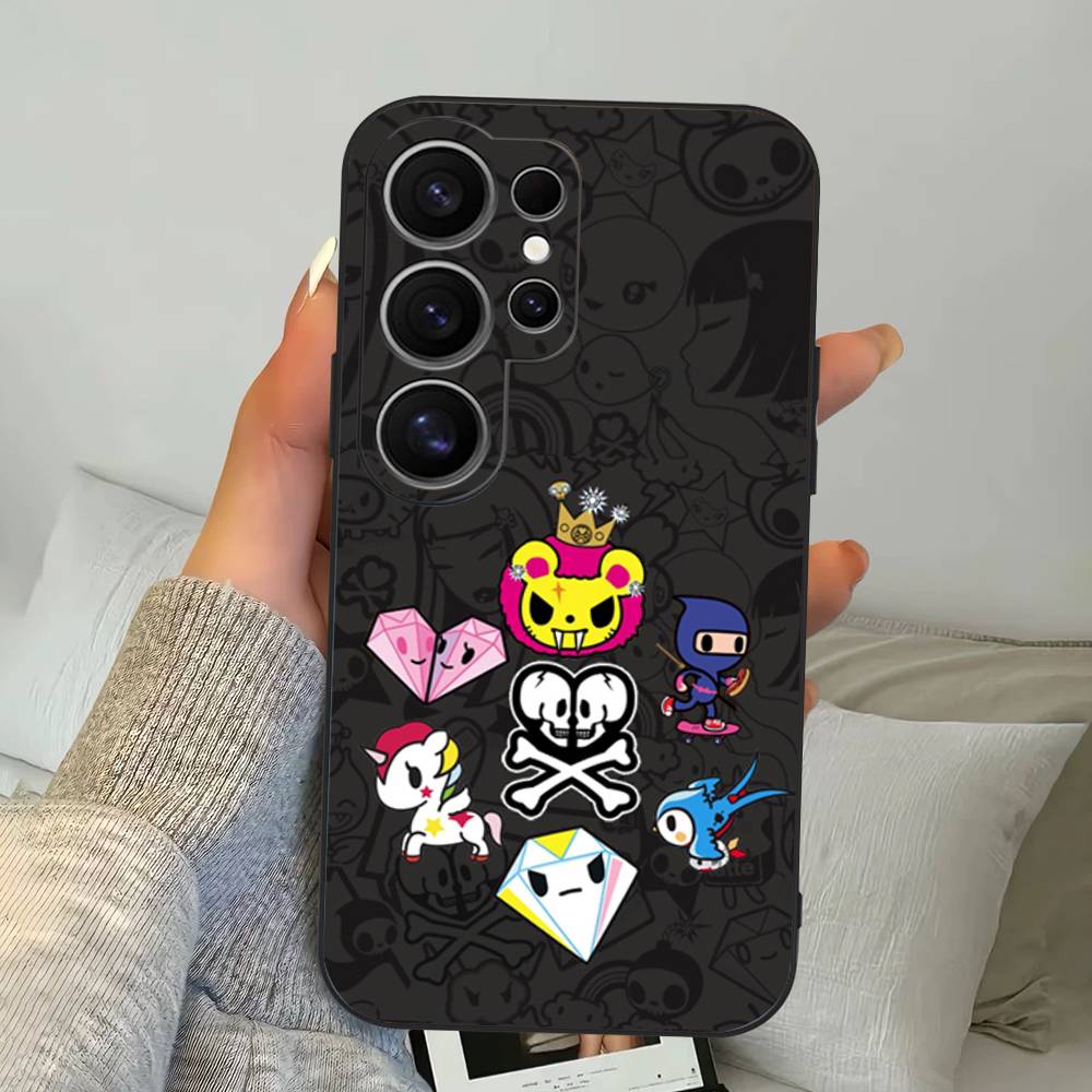 Япония Tokidoki Чехол для телефона для Samsung S 24 Fe 25 Ultra Plus 20 Lite 21 30 22 23 24 22 Ultra 5G Fundas
