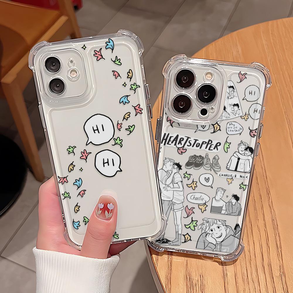 Милый Горячий ТВ H-Сердцееды Чехол для Телефона Для Samsung Galaxy S25 S24 S23 S22 S21 S20 Note20 Edge FE Ultra Plus 4G 5G Прозрачная Крышка