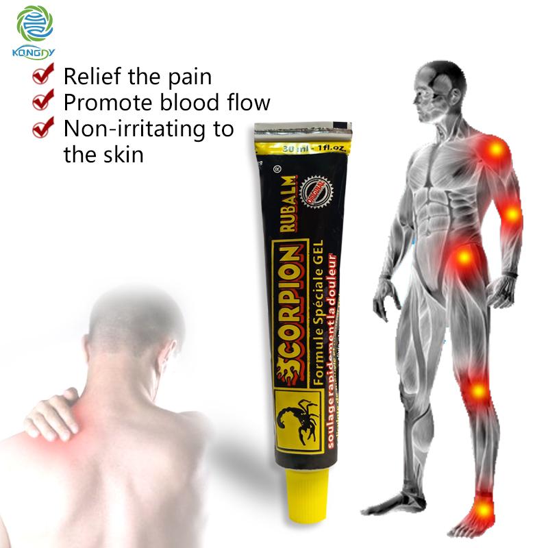 Гель Scorpion Rubalm для снятия боли в теле, коленях и мышцах