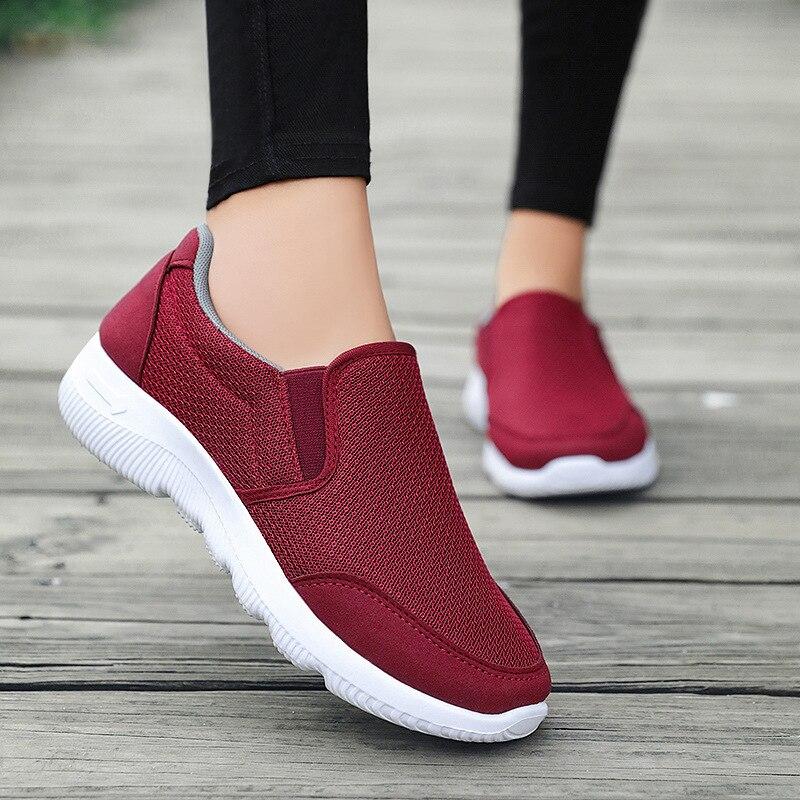 Cloth Shoes Couple Shoes Soft Sole Casual Sports Soft Sole Shoes Slip On Outdoor Flats Shoes