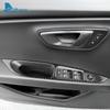 Настоящая мягкая карбоновая наклейка для Seat Leon 2013 2014 2015 2016 2017 2018 2019 2020 LHD RHD Панель стеклоподъемника окна автомобиля Внутренняя отделка