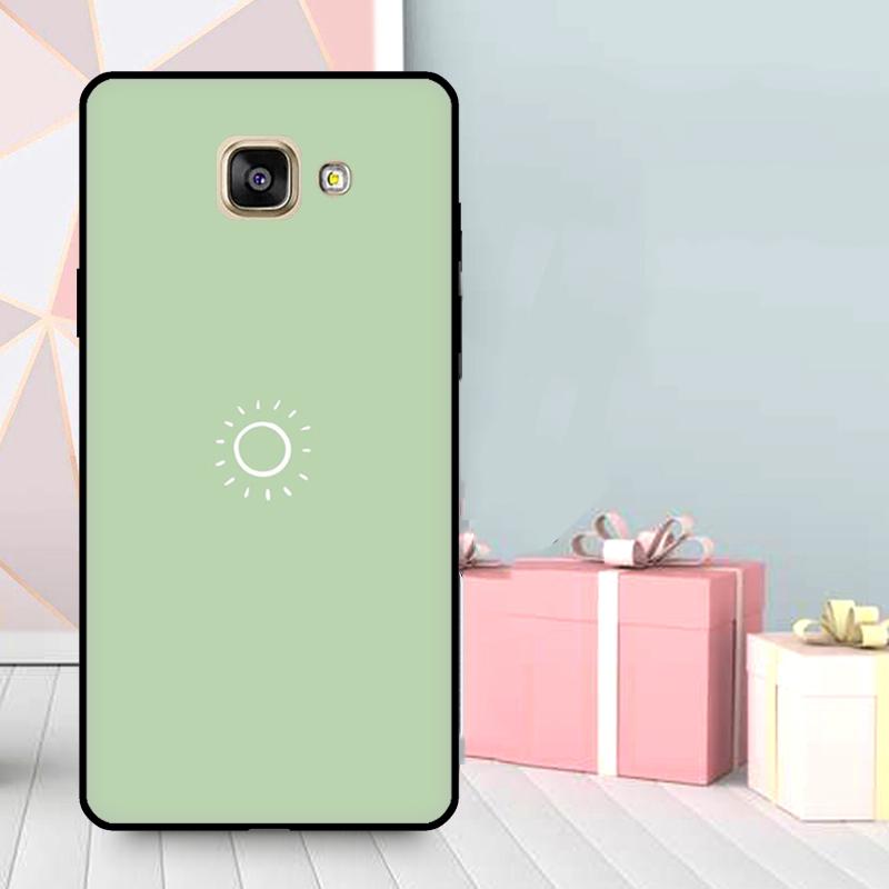 Зеленый эстетичный Чехол Для Samsung Galaxy J4 J6 Plus A6 A7 A8 A9 J8 2018 J1 J3 J5 J7 2016 A3 A5 2017 Чехол
