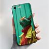 Чехол для Sony Xperia XZ Premium G8142 G8141 Чехол Эстетичный Модный Милый Кот Астронавт Ударопрочный Черный Силикон Мягкий ТПУ Чехол