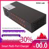 Мощное многопортовое USB-зарядное устройство: 8/10/16 портов для прямой зарядки в путешествии