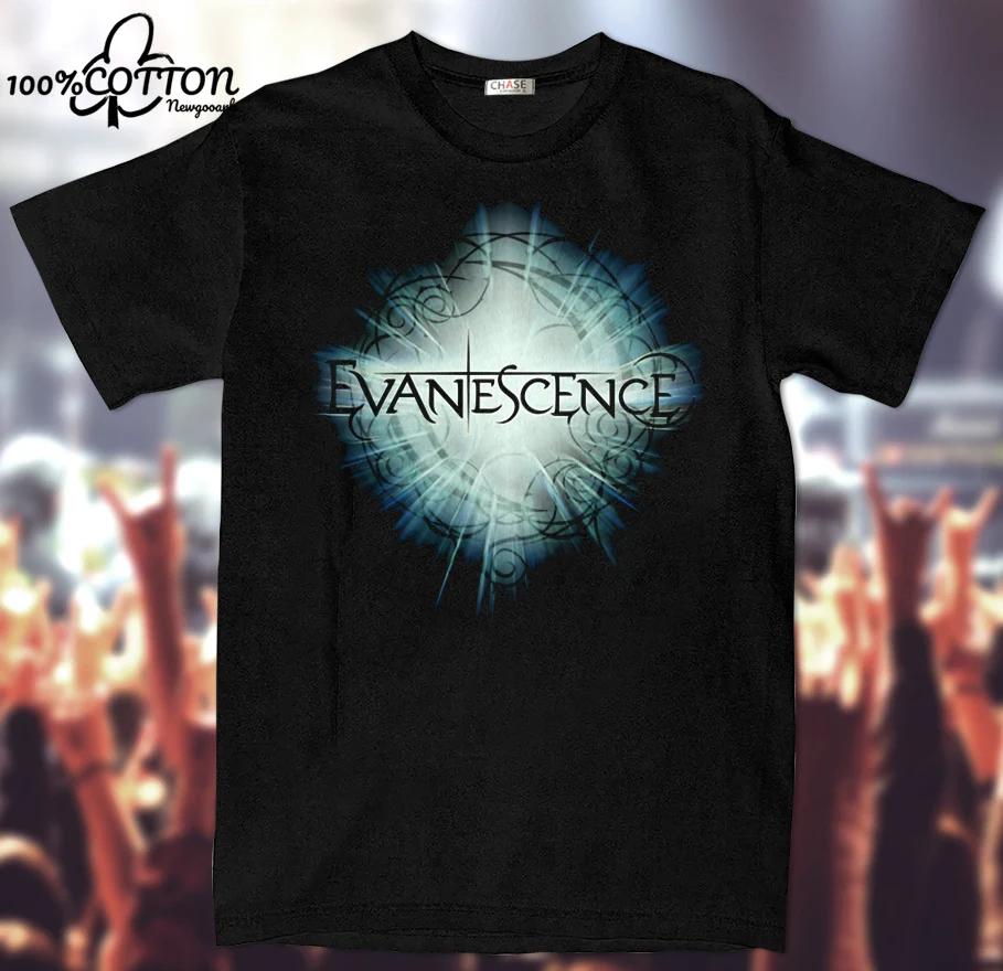 Мужская футболка LE 2026 Evanescence Bring Me To Life Taking Over Me My Immortal Going Under Унисекс, Графические футболки
