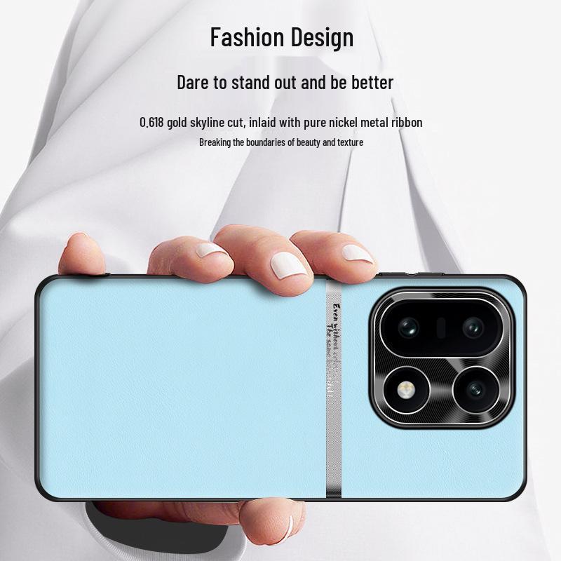 Чехол-накладка OnePlus 15 из жидкой кожи - Высококлассный, прочный, простой деловой дизайн