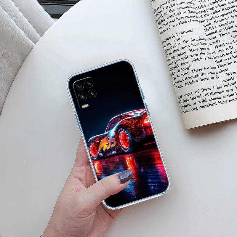 Чехол для телефона 'Молния МакКуин' прозрачный для Motorola Moto G7 G8 G9 G84 G85 G73 G24 G15 Z2 Play Power Plus