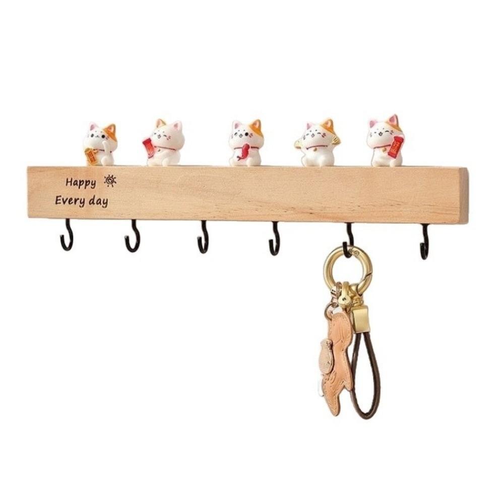 Wall-mounted Entry Wall Key Hook Household Wall Hanging Rack Key Storage Rack For Storing Keys