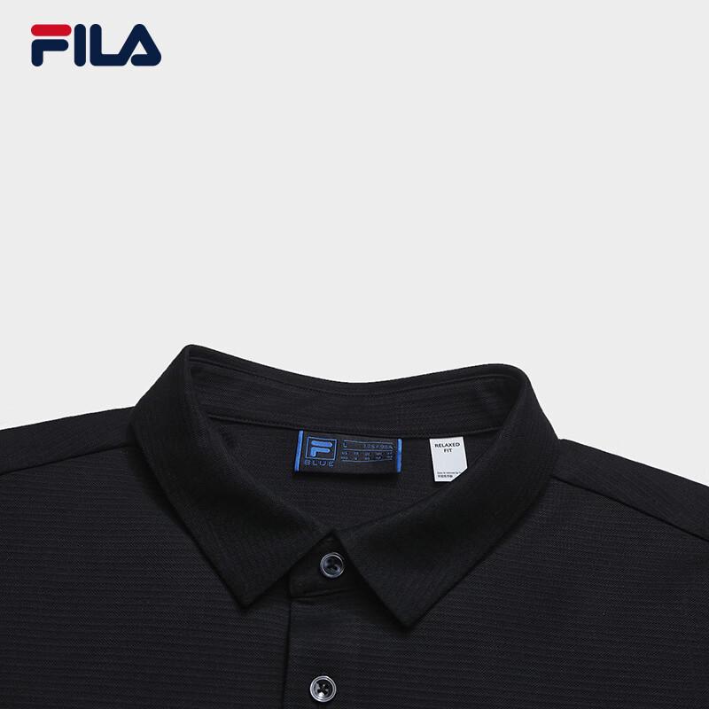 Fila Мужская вязаная футболка-поло с коротким рукавом