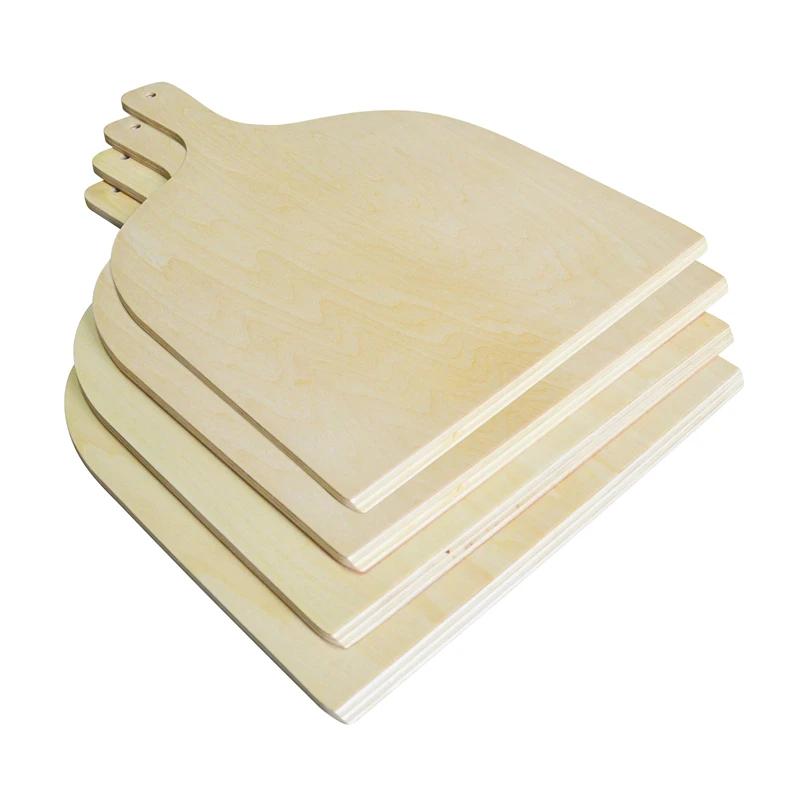 Wooden Pizza Peel Shovel with Wooden Handle Cheese Cutter Peels Lifter Tool Pizza Shovel Cake Shovel Baking Tools Pizza Pan