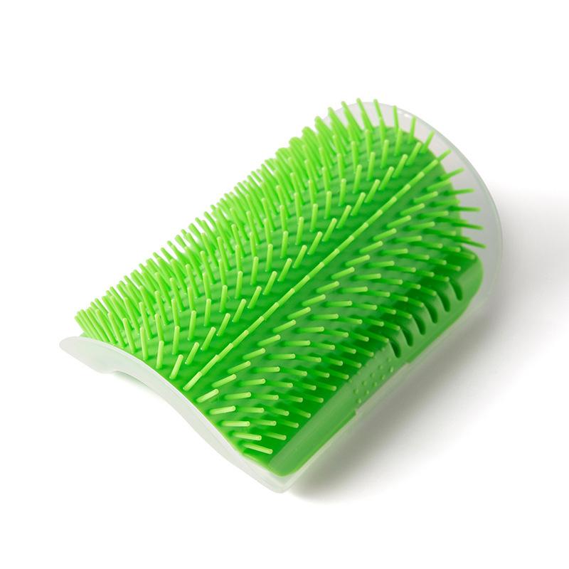 Настенная самовычесывающая и массажная щетка для домашних животных для кошек и собак