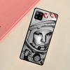 Yuri Gagarin Y Laika Case For Samsung Galaxy A06 A56 A36 A26 A16 A25 A54 A34 A14 A52 A32 A12 A13 A33 A53 A15 A35 A55