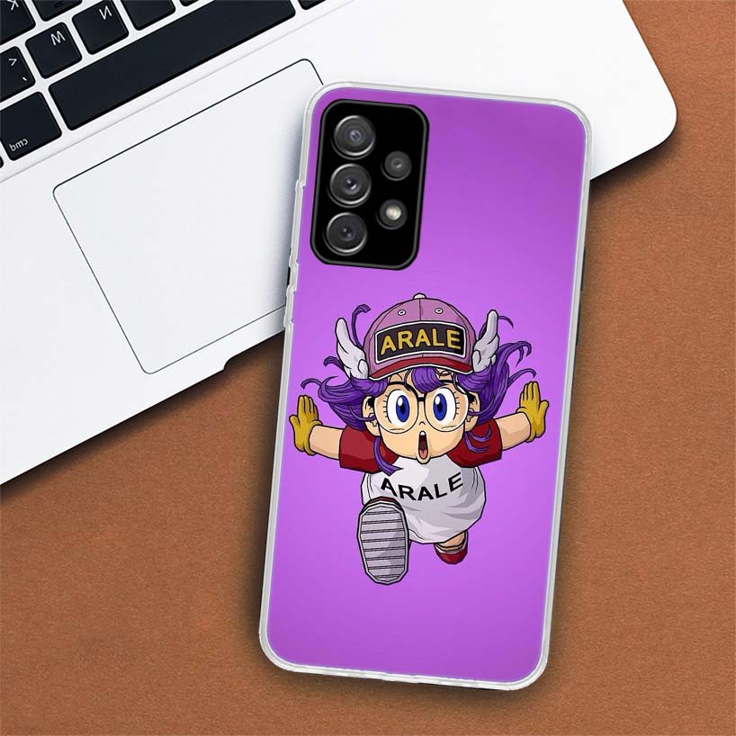 Аниме чехол для телефона Dr Slump Arale для Samsung Galaxy A53 A52 A73 A72 A12 5G A13 A22 A23 A32 A33 A02S A03S A42 A43 A50S Coque