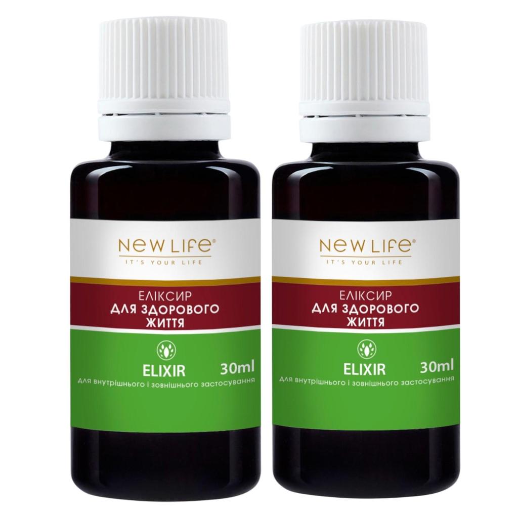 Эликсир для Здоровой Жизни на Травах Диетическая Добавка New Life