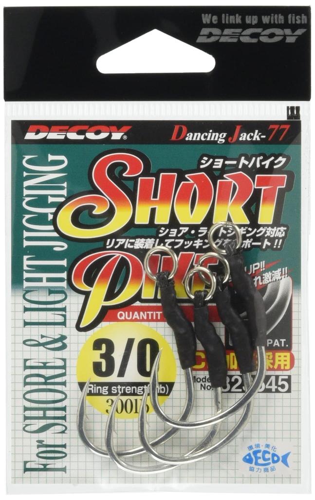 KATSUICHI Тройник для приманки Short Pike DJ-77#3/0