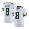 NFL Green Bay Packers Jersey Love 1 Jacobs 8 Football Game Men