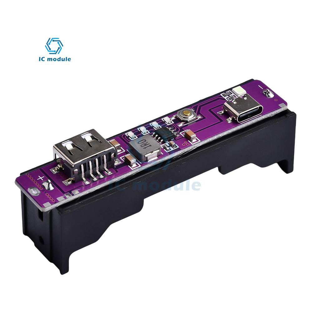 Одноячеечный Двухъячеечный 4x 18650 21700 Батареи 2.1A TYPE-C Вход 18650 Мобильный Power Bank Kit Модуль Подходит для Зарядки Мобильного Телефона