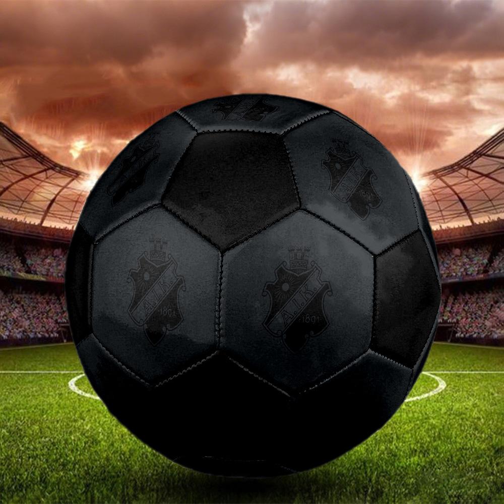 AIK Fotboll Soccer Ball Colorful All Ages Machine Stitched PVC Competition Ready Durable High-Bounce.SIZE5