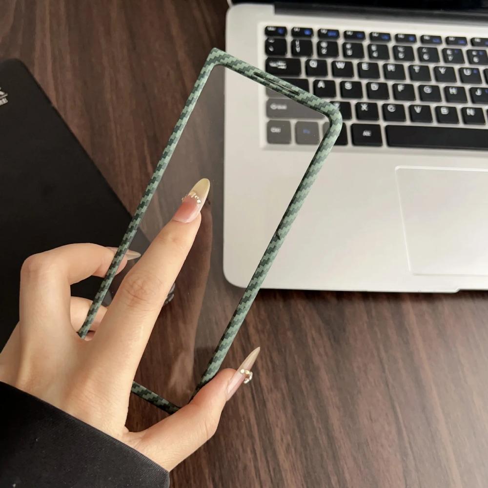 Ультратонкий чехол из углеродного волокна и кожи для Samsung Galaxy Z Fold 7 6 5 4 3 Magsafe Беспроводная зарядка Экран Ударопрочная Защитная крышка