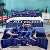 3PCS Energy Style In Sports Martinez Bedding set,Ideal for1pc Duvet Cover And 2pcs Pillowcases Perfect for Christmas gift,Ideal for Bedroom,Dormitory