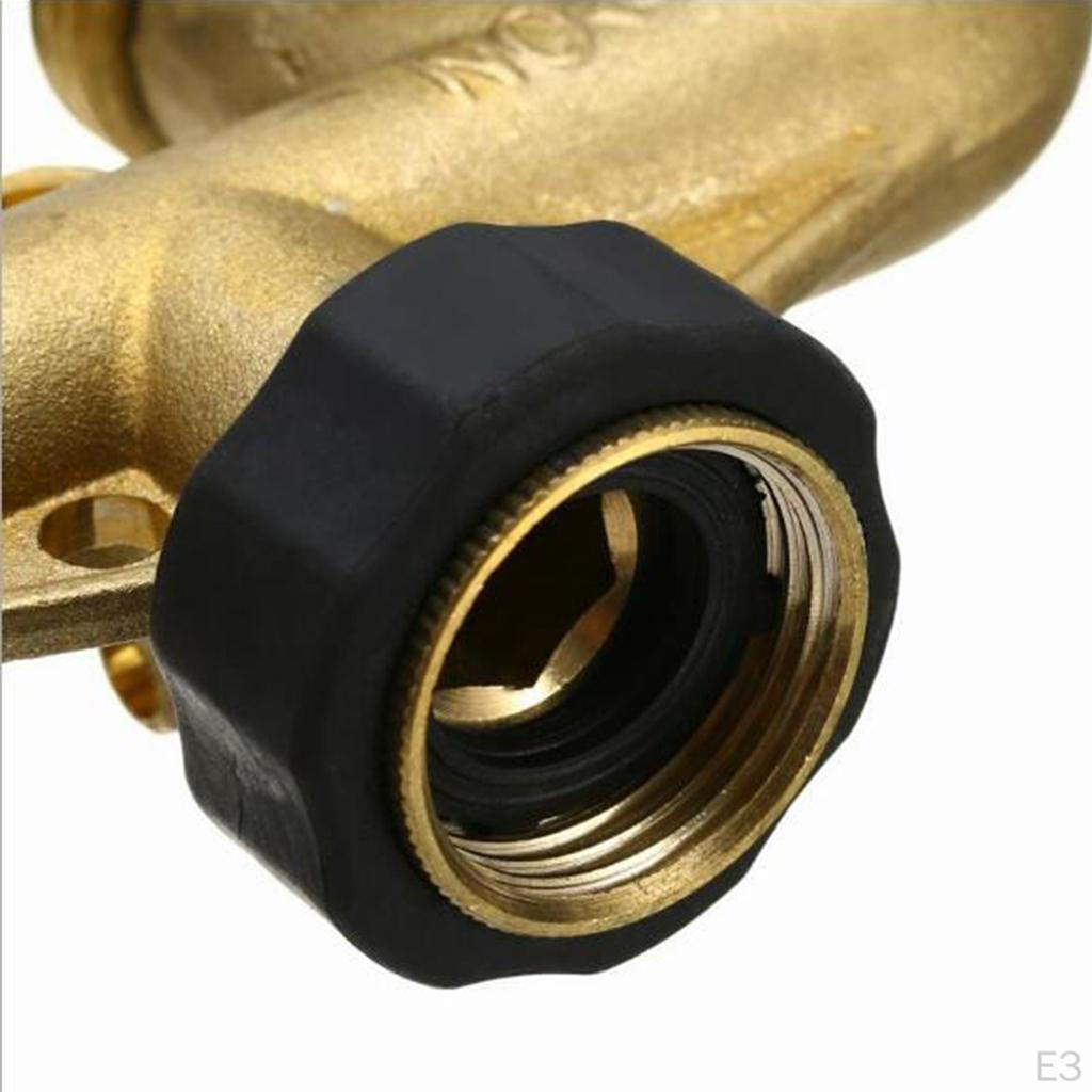 Латунный разветвитель для садового шланга, 3/4" connector для полива