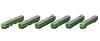 TOMIX N Gauge JR 117 300 Series Green Set 98782 Модель железной дороги